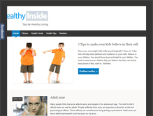 Tablet Screenshot of healthyinside.info